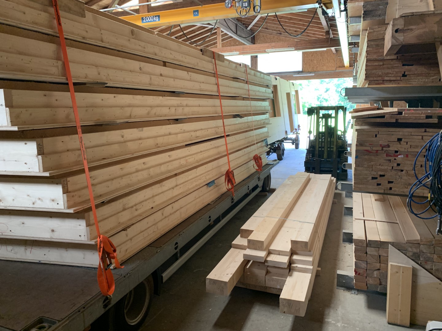 Anbau Wohnhaus mit Garage Brunner Zimmerei und Bedachung AG